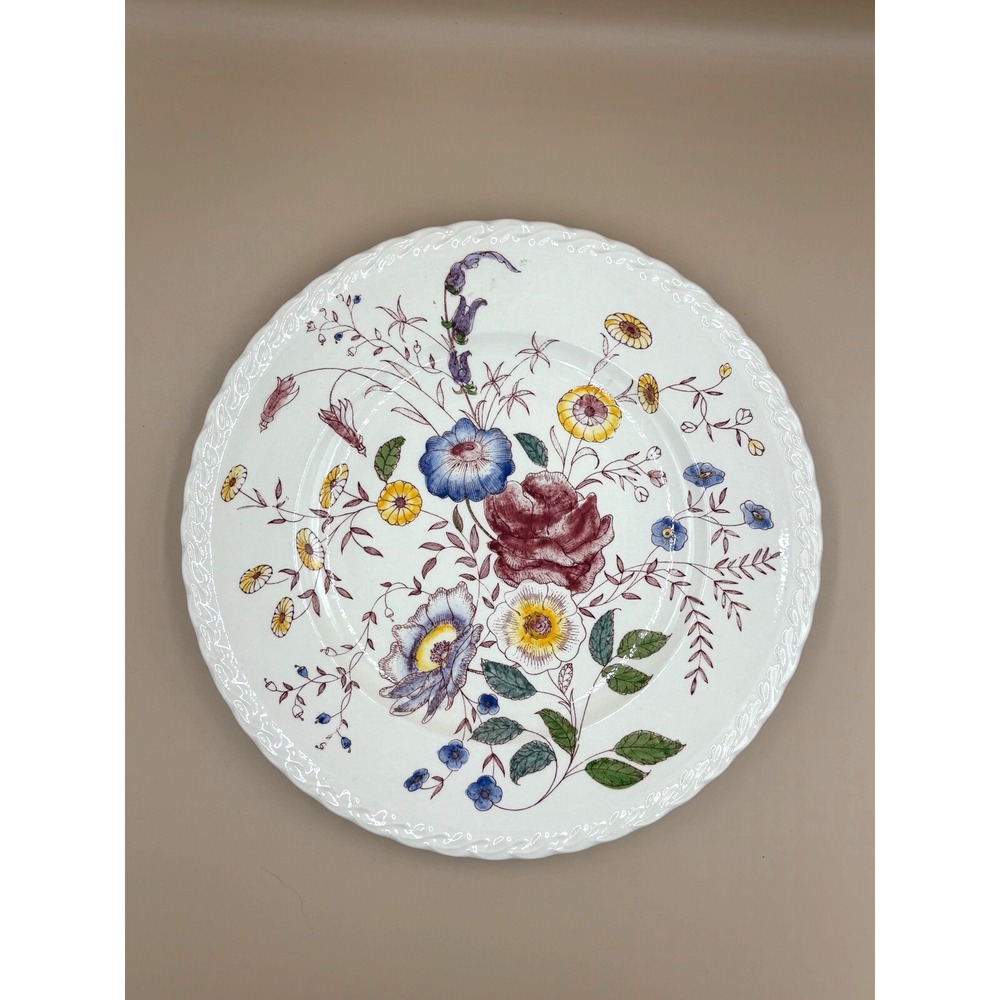 Vernon Kilns, Vintage Serving Platter, MayFlower Design, CA USA 1940-1953
